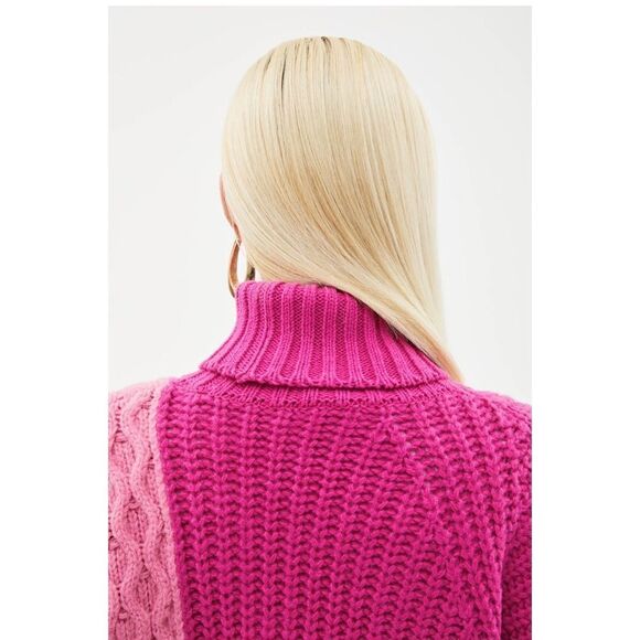 Andersson Bell Alto Wool blend contrast sweater - Picture 7 of 11